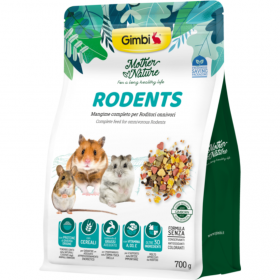 Универсална храна за гризачи GIMBI MOTHER NATURE RODENTS 700гр.